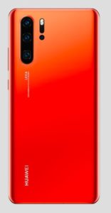Huawei P30 Pro v oranžovej farbe