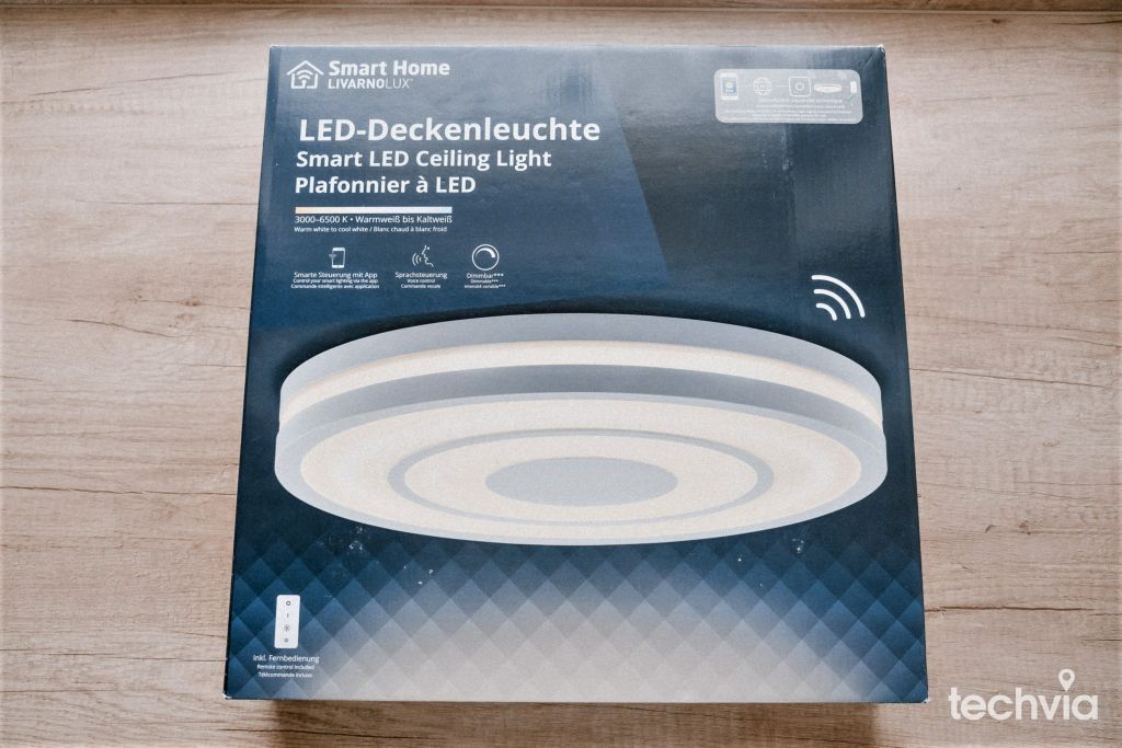 LED Smart Home Stropné Zigbee Recenzia svietidlo LIVARNOLUX® LIDL