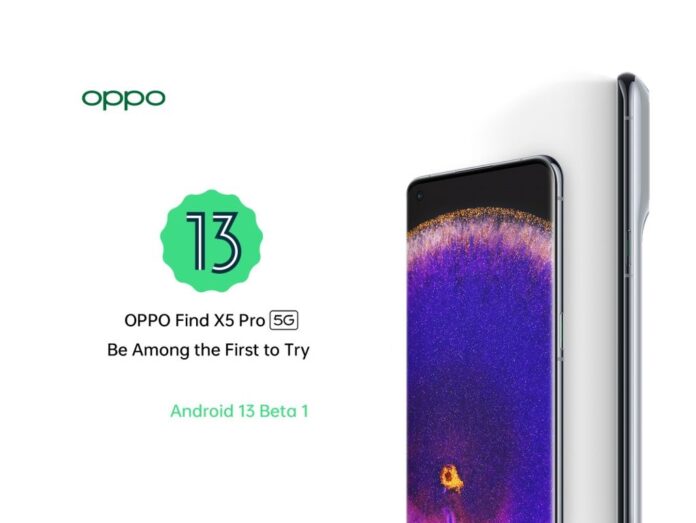 OPPO Find X5 Pro získava aktualizáciu Andoid 13 Beta 1