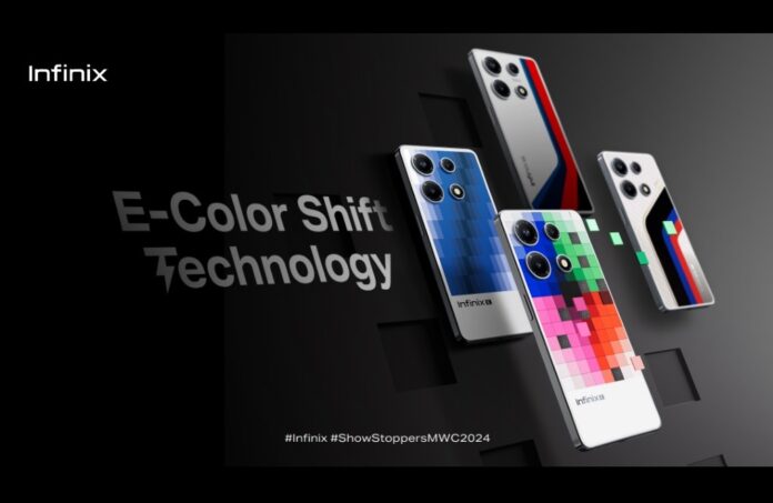 Infinix E-Color Shift Technology